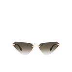 Dsquared D2 0108/s PEF/9K Altın Yeşil Güneş Gözlüğü Kadın Metal, Standart, 63