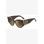 Dsquared2 D2 0032/S Leopar Cat Eye Kemik Kadın Güneş Gözlüğü