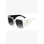 Dsquared2 D2 0096/S Kare Beyaz Kadın Güneş Gözlüğü