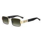 Dsquared2 D2 0156/S Col 0NZ9K 54-22-145 Unisex Güneş Gözlüğü - siyah-altın