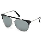 Dsquared2 Dsquared DQ02276301A Unisex Güneş Gözlüğü - Gümüş - Siyah