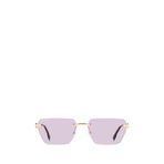 DSQUARED2 Erkek D2 0102/S Güneş Gözlüğü (1'li paket), GOLD PEMBE, 58/16/145