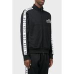 DSQUARED2 Erkek Regular Fit, Dik Yaka, Fermuarlı Sweatshirt, Siyah, XL