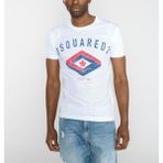 Dsquared2 Reggello Outlet - Dsquared2 - Erkek Tişört S74GD0370 - Beyaz