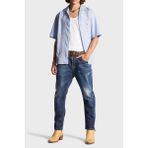 Dsquared2 Streç Pamuklu Skinny Fit Jeans Erkek Kot Pantolon S74LB1461 S30789 470 - 48 - Lacivert