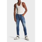 Dsquared2 Streç Pamuklu Skinny Fit Jeans Erkek Kot Pantolon S74LB1471 S30342 470 - 48 - Lacivert