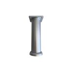DSYapıAksesuar Gümüş 12cm Ayarlı Plastik Ayak Mobilya Masa ve Dolap Ayağı(GÜMÜŞ 12cm AYARLI)