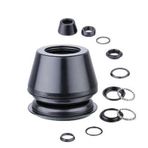 DT DT-8084 W-P 1 1/8 Uyumlu Siyah Vidalı Yarı Entegre Furş Takımı