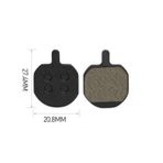 DT Dt-828 DSC-617 Bisiklet Disk Fren Balatası