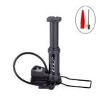 DT PMP-308 Bisiklet Pompası Pedal Tip Alüminyum Çift Valf