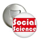 Dthinker 3 Adet Kurs ve Büyük Sosyal Bilim Kırmızı Yuvarlak Şişe Açacağı Buzdolabı Mıknatısı Rozet Düğmesi