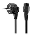 DTK 1,2 m Power Kablo Taşınabilir Yonca Güç Kablosu Dizüstü Bilgisayar için HP Şarj Cihazı Dell ASUS ACER Sony Lenovo Samsung Power CEE7 ile 3 Yollu C5 Sokete Göre