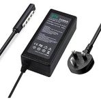 Dtk 12 V 3.6A 44 W Tablet Şarj Surface Dizüstü Bilgisayar Pc Güç Kablosu Kaynağı Kurşun Ac Adaptörü Surface 1 2 Rt 1536 1601 1631 İngiltere