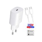 DTS Teknoloji Techson TC14-25TT 25W Pd Ultra Turbo Fast Hızlı Qualcomm Quick Charge 3.0 Type-C Kablolu Şarj Seti