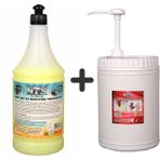 Dtx Kimya Ağır Yağ Sökücü Radyatör Temizleme 1 Litre & Granüllü El Sabunu 4 kg (Sanayi Tipi)