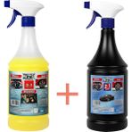 Dtx Kimya Döşeme Jant ve Motor Konsantre 1/5 Temizleme Lt +Motor Jant Temizleme ilacı1lt