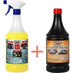 Dtx Kimya Döşeme Jant ve Motor Temizleme Sıvısı 1 Lt + Oto, Motor Yıkama Sıvısı 1 Lt %50 Indirim