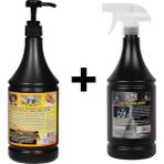 Dtx Kimya Granüllü El Temizleme Kremi ( Sabunu ) 1 kg & Lastik Parlatıcı Jel 500 ml