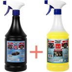 Dtx Kimya Motor ve Jant Temizleme Sıvısı 2’si 1 Arada 1 Lt & Döşeme Jant ve Motor Temizleme Ilacı 1 Lt