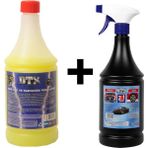 Dtx Kimya Oto Kalorifer ve Petek Temizleme 1 Litre Motor Jant Temizleme 1 Lt