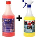 Dtx Kimya Oto Kalorifer ve Petek Temizleme 1 Lt Motor Jant Döşeme 1 Lt