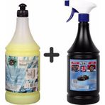 Dtx Kimya Oto Kalorifer Ve Petek Temizleme Ilacı (Solventli) 1Lt & Motor Ve Jant Temizleme Sıvısı 1 Lt