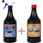 Dtx Kimya Yağ Sök.Motor Jant Temizleme Ilacı Konsantre 1/5 1 Lt & Oto, Motor Ve Tır Yıkama Şampuanı 1 Lt