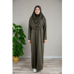 dua' is Namazlık Namaz Elbisesi Tek Parça Başörtüsü Dahil
