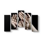 Dua Tablosu 112 x 72-5 Parçalı