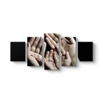 Dua Tablosu 127 x 56-5 Parçalı