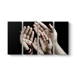 Dua Tablosu 129 x 70-4 Parçalı