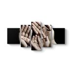 Dua Tablosu 182 x 90-5 Parçalı