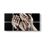 Dua Tablosu 206 x 103-5 Parçalı