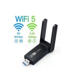 Dual Band Usb 3.0 Adaptör Kablosuz Wifi Alıcı Ac1300 Mbps - Güncel Sürüm