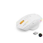 Dual Mode Kablosuz Mouse 12800 Dpi 7 Tuş Makro 1000Hz Rgb - Beyaz W601w