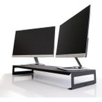 Dual Monitör Standı – Ikili Monitör Standı – Monitör Yükseltici – Metal – Siyah – SMS4BL