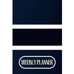 DUAL TONE WEEKLY PLANNER: Tangaroa & Black | 6 x 9 Inch 54 Smooth Pages | For Office, School, College, Travel & Home