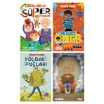 Dualarla Süper Oluyorum + Planet Ömer + Yoldaki Ipuçları + En Uzun Uyku 4 Kitap Set