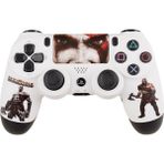 Dualshock 4 V2 God Of War Ghost Of Spartaedition Zct2 Kablosuz Ps4 Oyun Kolu - Beyaz - Siyah