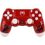 Dualshock 4 V2 Spider-Man Zct2 Kablosuz Ps4 Oyun Kolu - Kırmızı - Beyaz