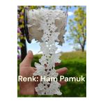 DUAYEN Pamuk güpür dantel sarmaşık desen 1 metre