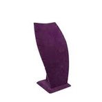Dubai Model Süet Kumaş Mor Renk 25/12 Cm Kolye - Zincir Ayaklı Stand