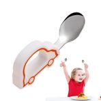 Dubbulon Bebek Yemek Kaşığı | Yemek Eğitimi için Kaşık ve Çatal Seti | Kaymaz Tutma Kolaylığı Aile Dostu Beslenme Seti