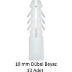 Dübel, 10 mm Beyaz Dübel, 10 Adet