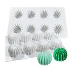 DUBENS 8 boşluklu 3D kaktüs silikon kalıp, kaktüs topu, fondan, çikolata, şekerleme kalıbı, Cupcake dekorasyon aleti, kendin yap pasta dekorasyonu, polimer kil