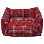Dubex 78x60x22h cm Danish Kırmızı Kareli Yatak