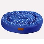 Dubex VR02 Mavi 65x15 cm Tarte Yuvarlak Yatak