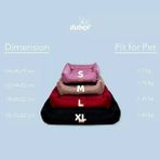 Dubex VR08 Kırmızı 50x38x19 cm Dondurma Dikdörtgen Yatak