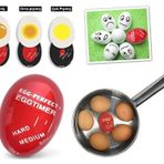 Dublör Yumurta Zamanlayıcı Egg Timer Pişirme Haşlama Süresi Aparatı Zaman Ayarlama Göstergesi
