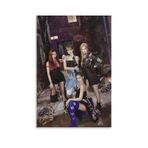 Duboueu Blackpink Poster Kpop Music Band Vintage Cover Oda için, Estetik Tuval Duvar Sanatı, Yatak Odası Dekoru Poster 30x45cm)
